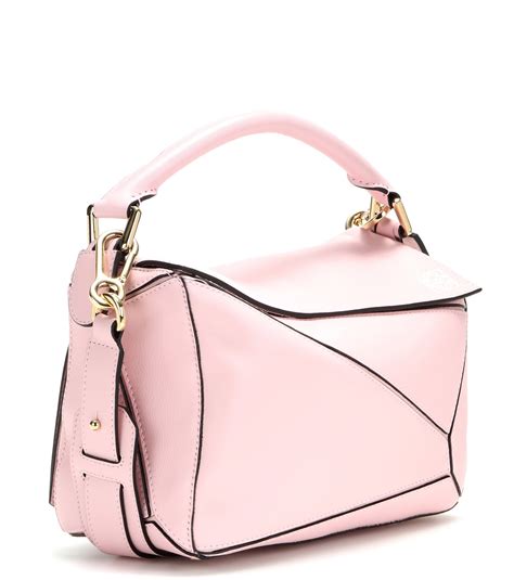 loewe puzzle bag pink